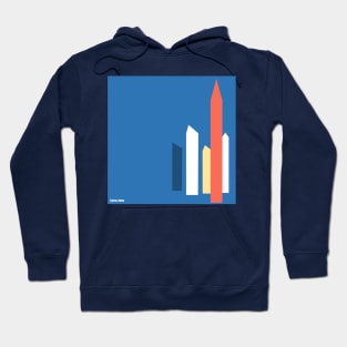 satellite towers by barragan Hoodie